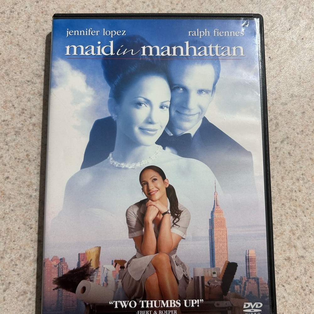 Maid in Manhattan DVD - Black Case